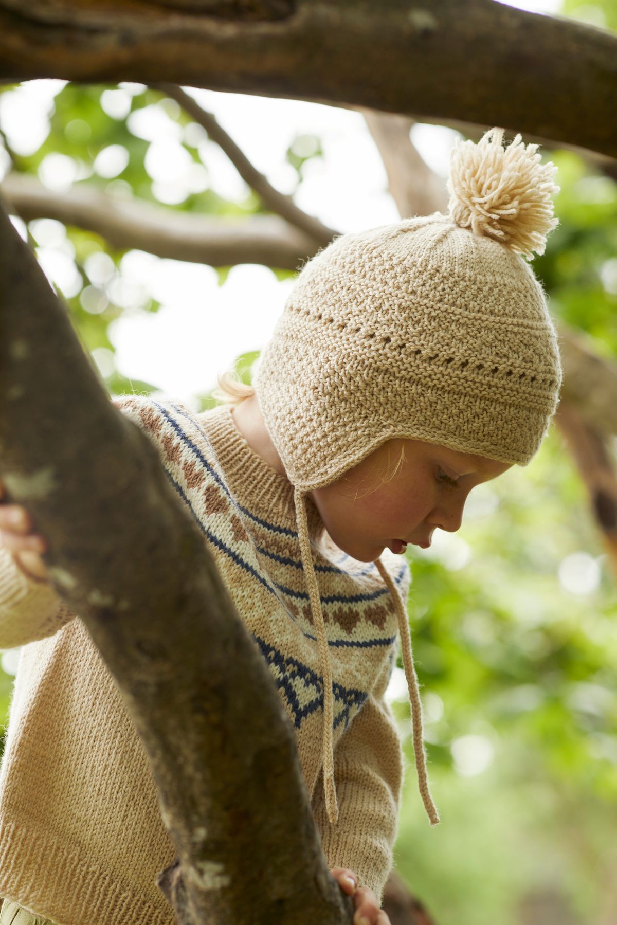 Strikkeoppskrift på luer til barn – Varme og fine design fra Rauma Garn