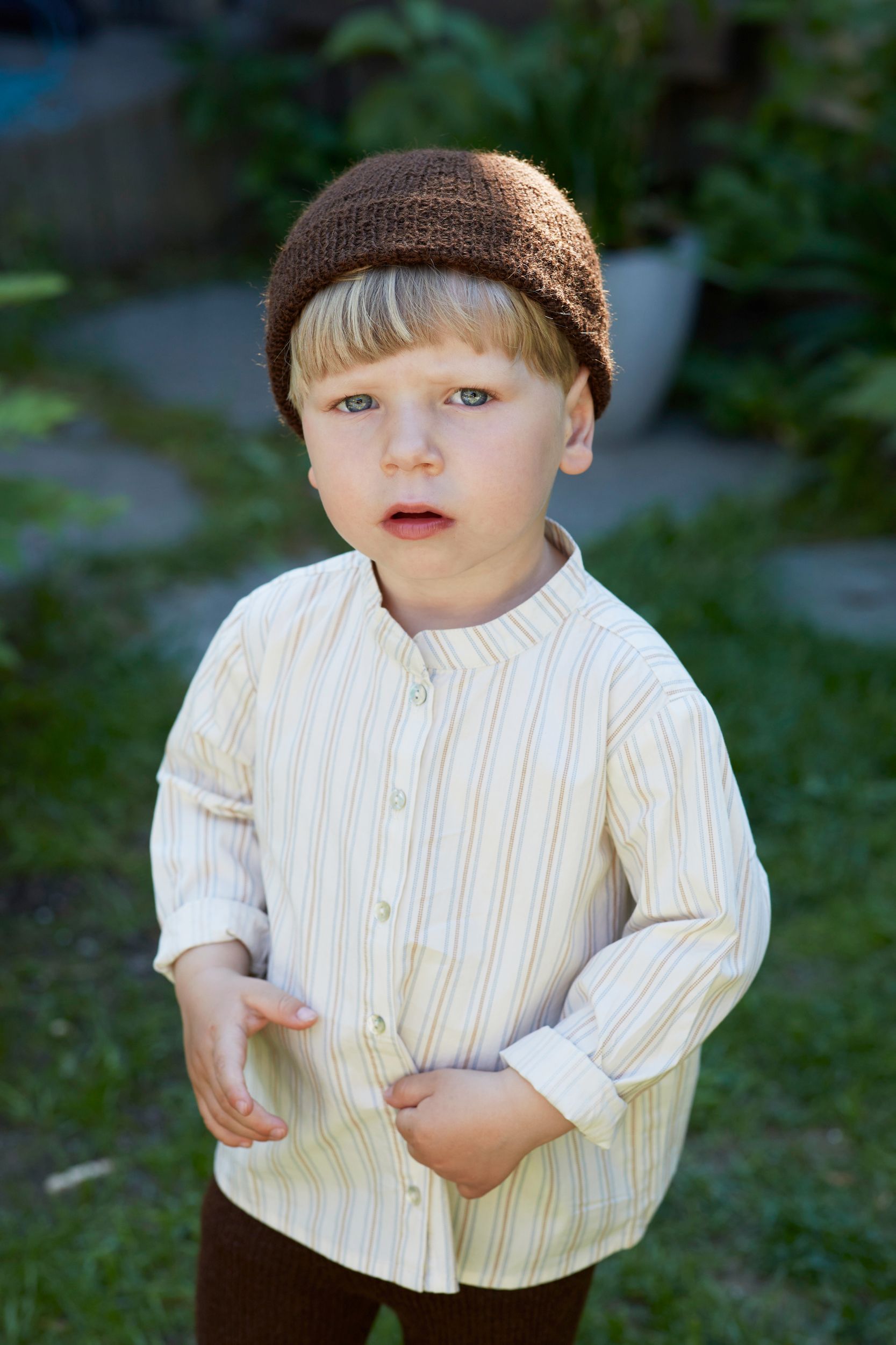 Strikkeoppskrift på luer til barn – Varme og fine design fra Rauma Garn