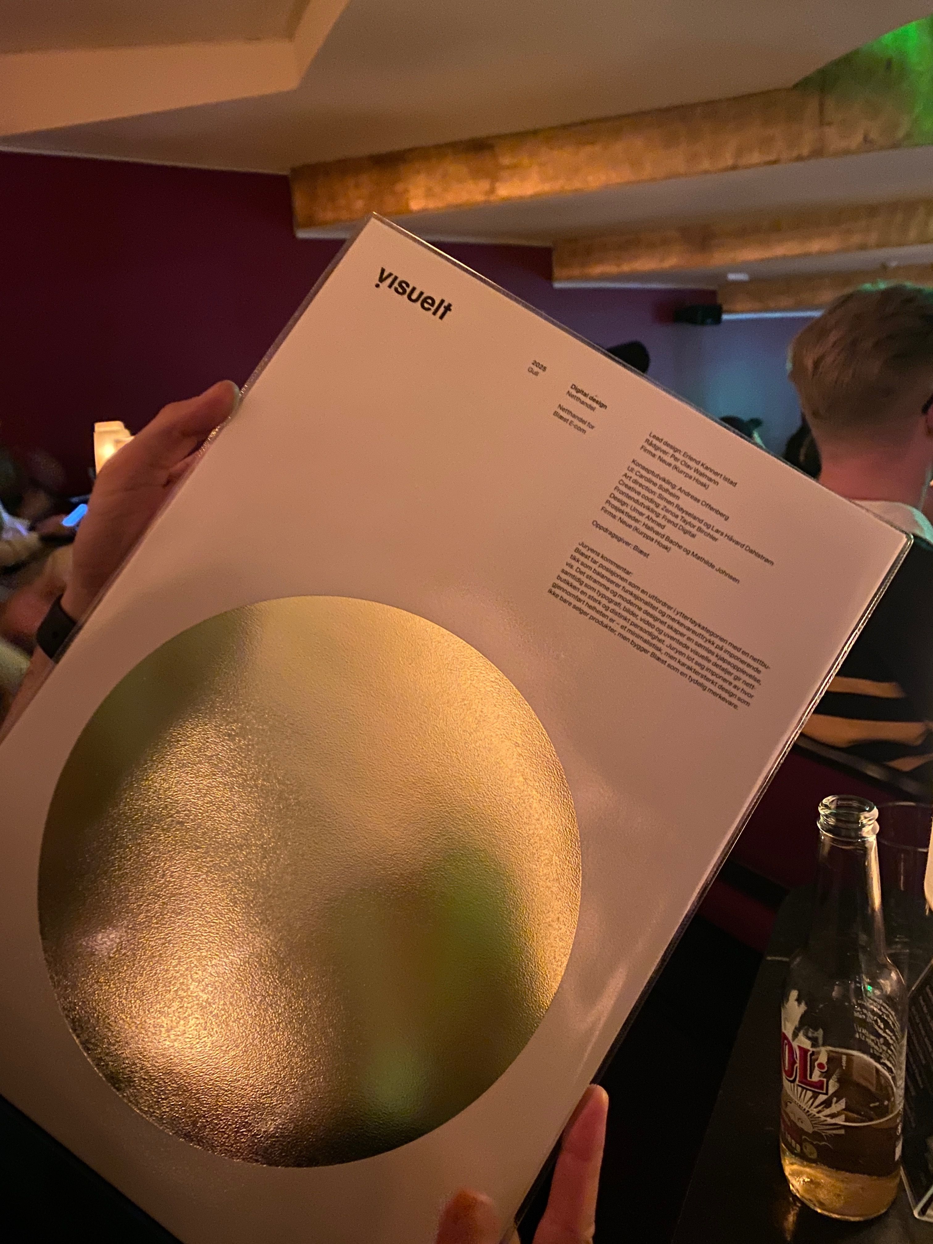 Visuelt award