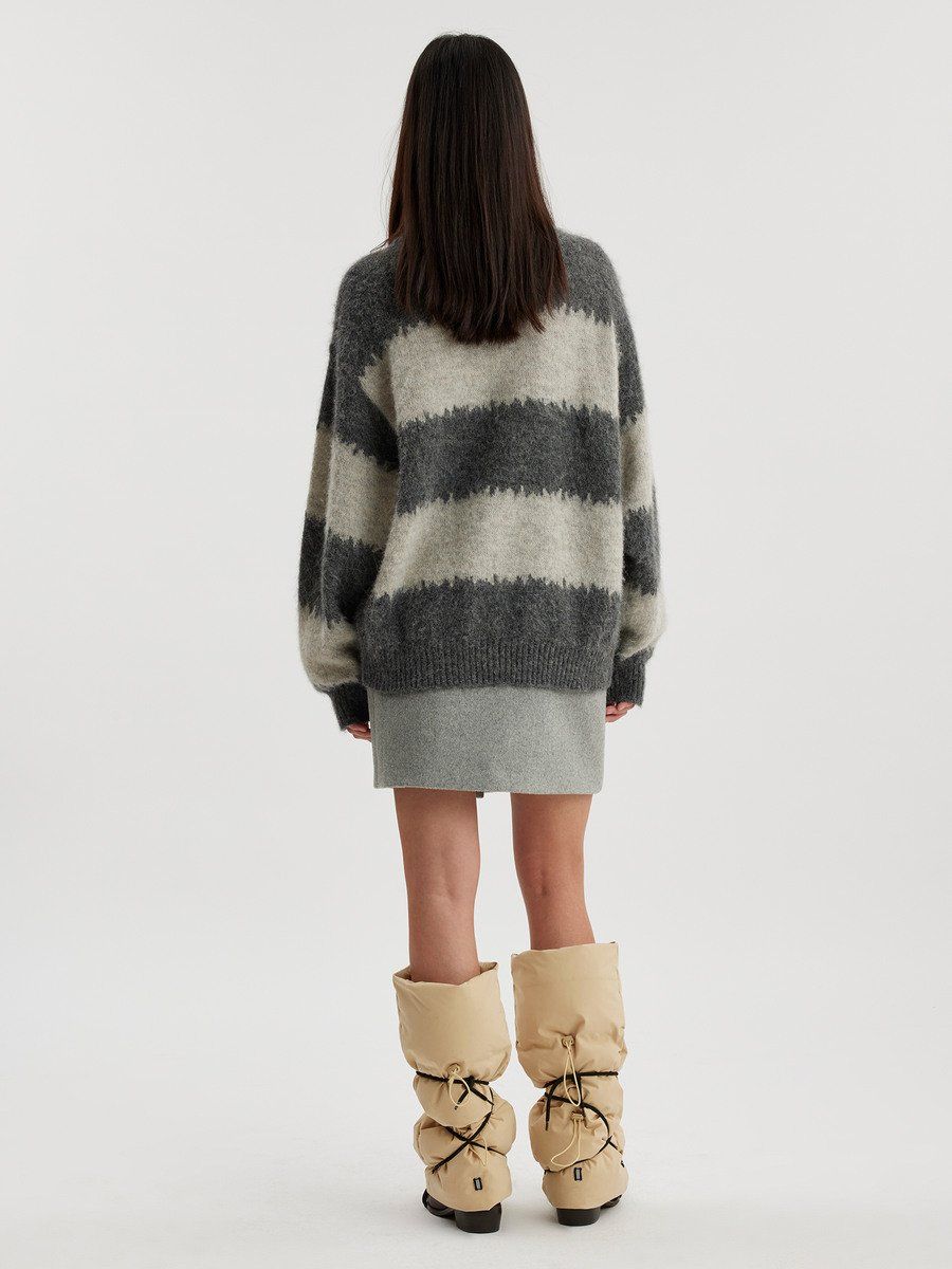 Liza Stripe Knit Sweater