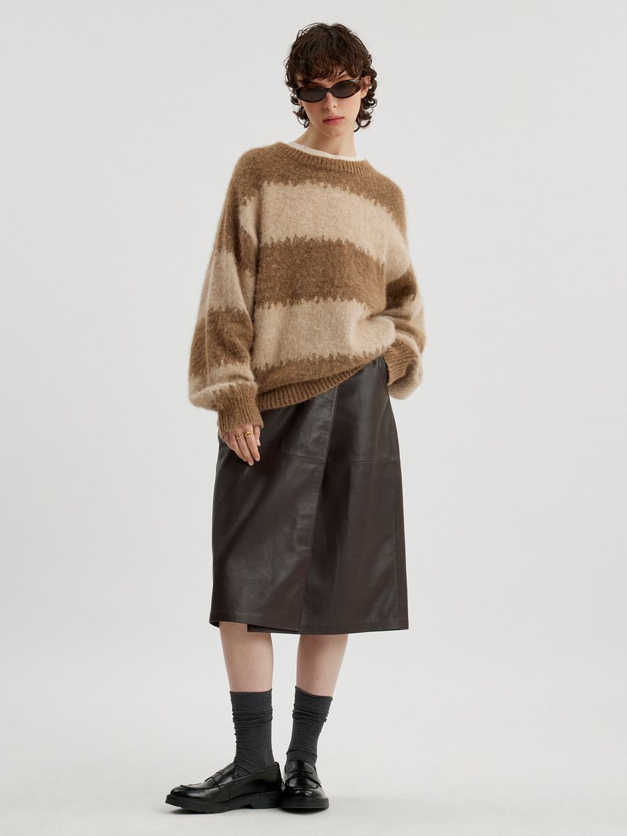 Liza Stripe Knit Sweater