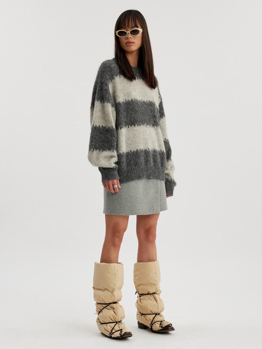 Liza Stripe Knit Sweater