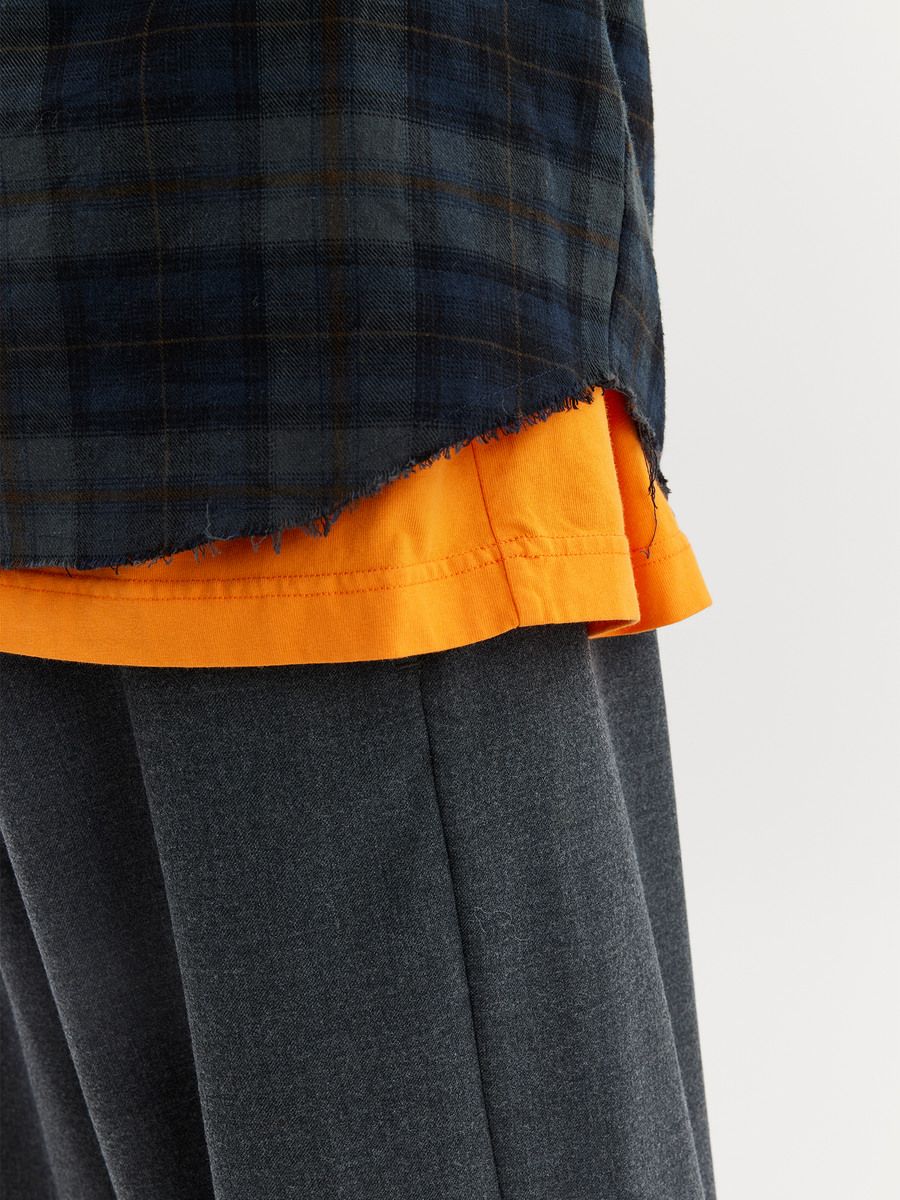 Clip Dye Check Shirt