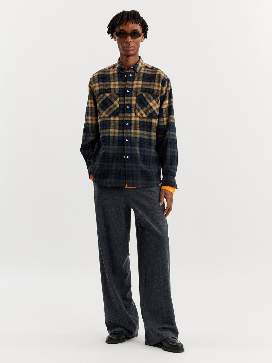 Clip Dye Check Shirt