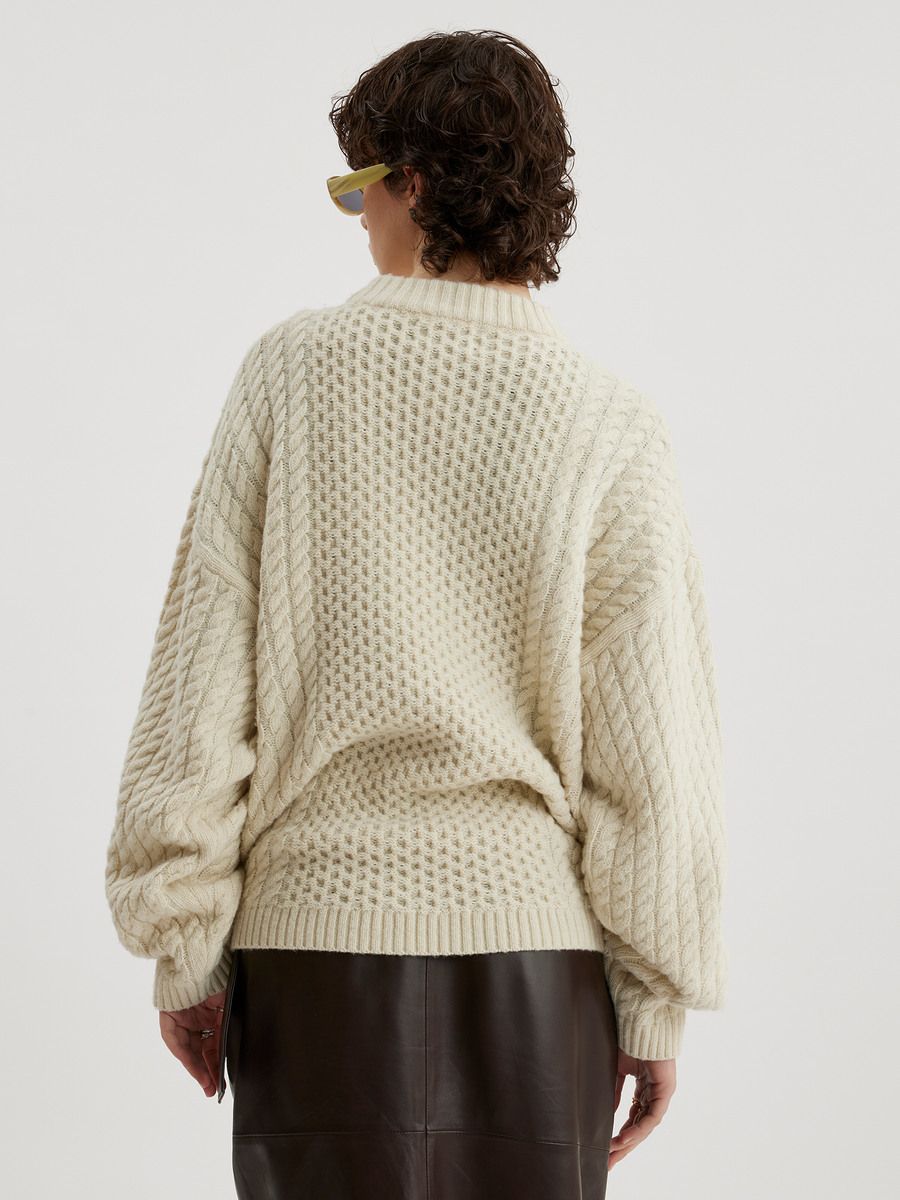 Deja Cable Knit Sweater