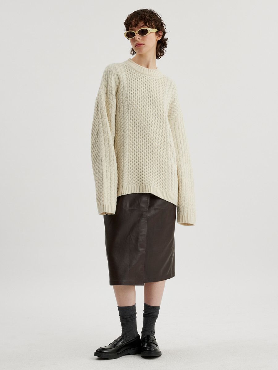 Deja Cable Knit Sweater