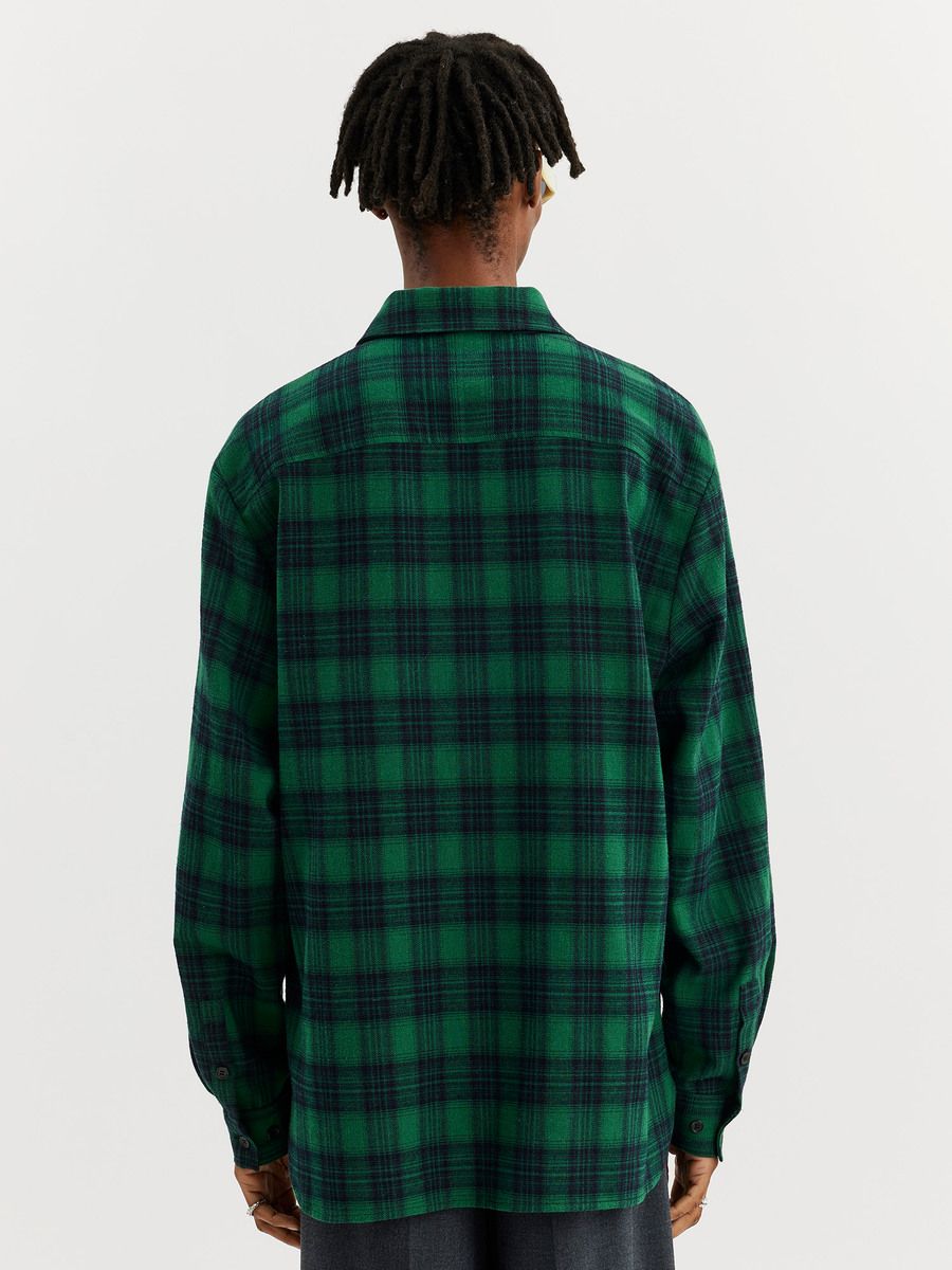 Elja Green Check Shirt