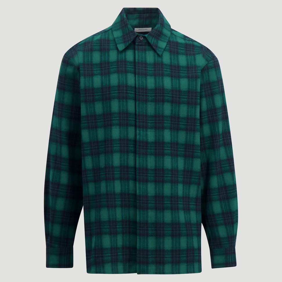 Elja Green Check Shirt