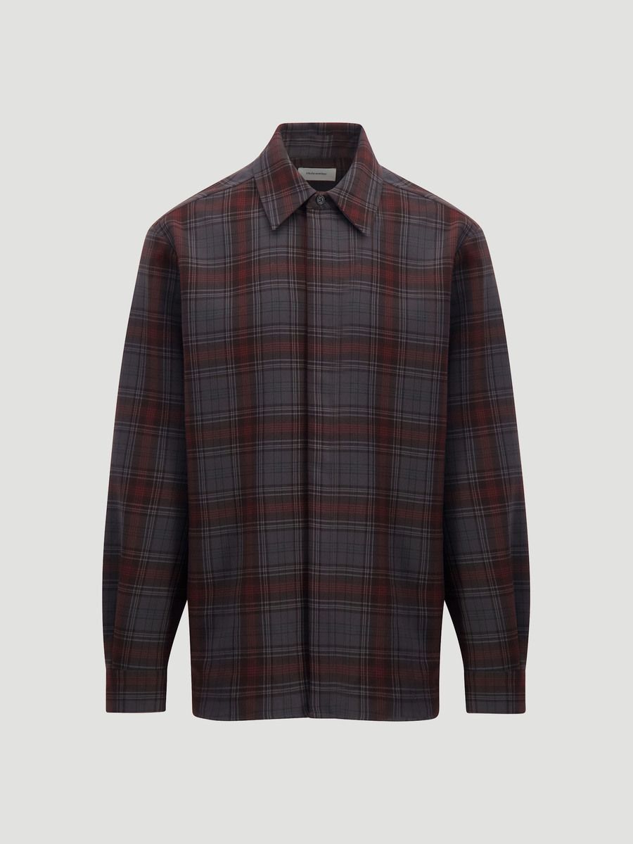 Elja Grey Check Shirt