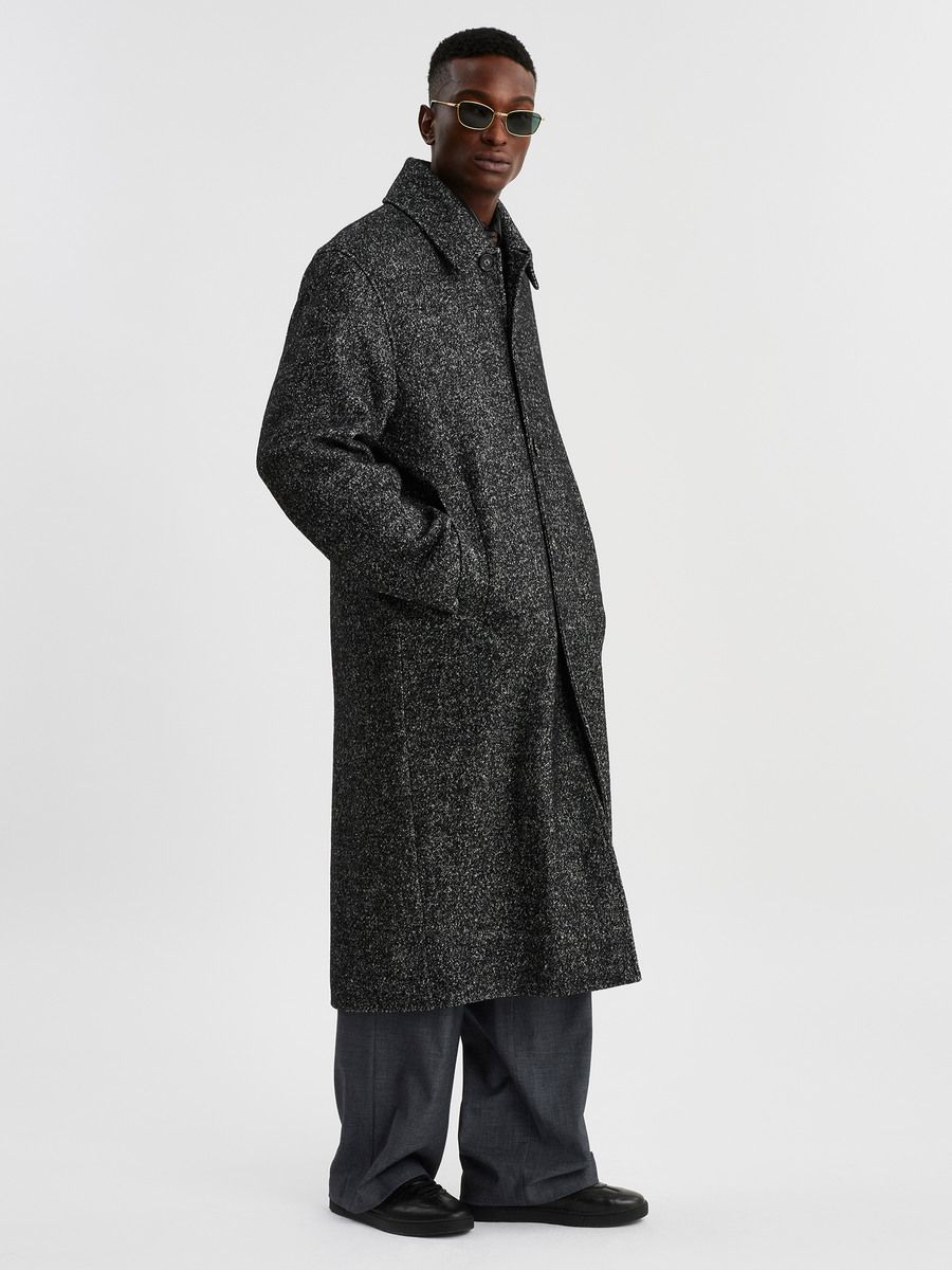 Eros Salt and pepper Coat