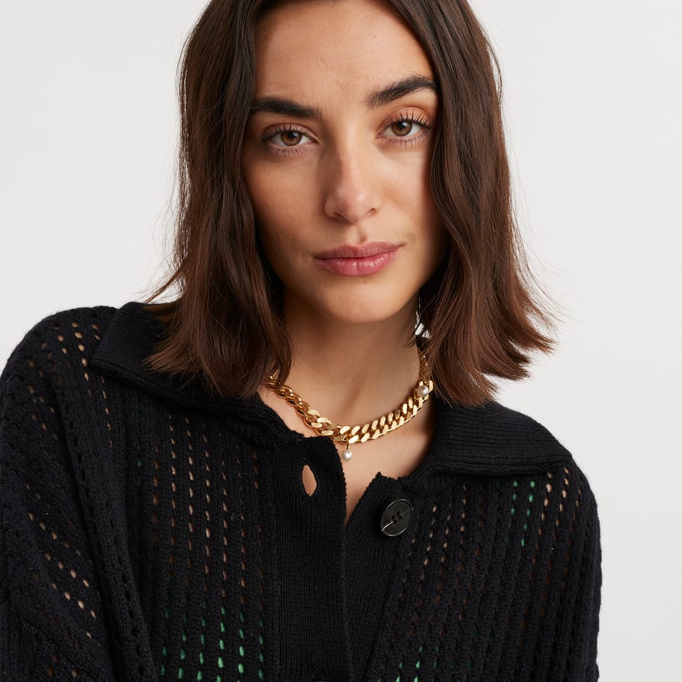 Tired Crochet Cardigan