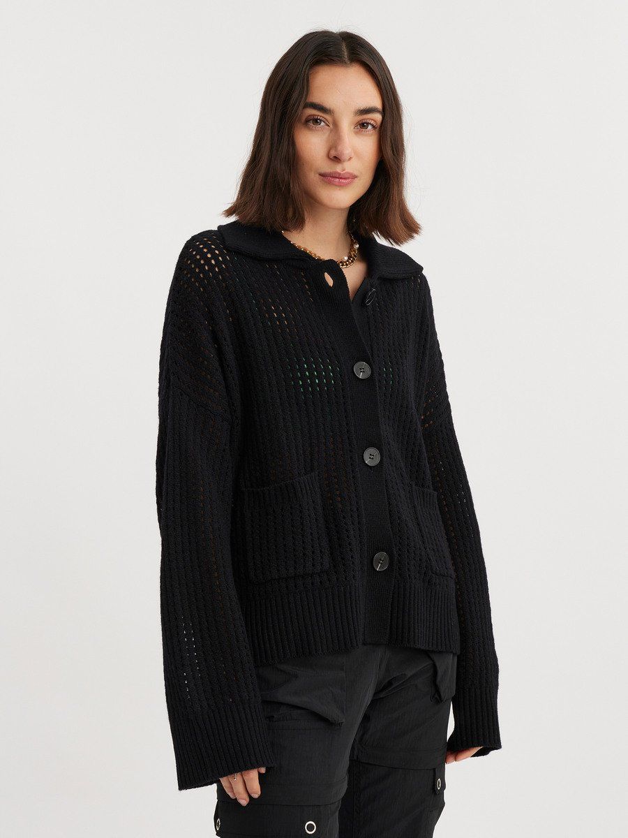 Tired Crochet Cardigan