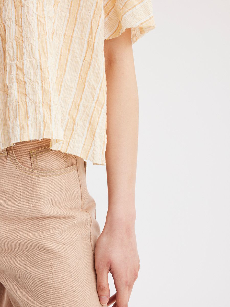 Vera Cropped Shirt
