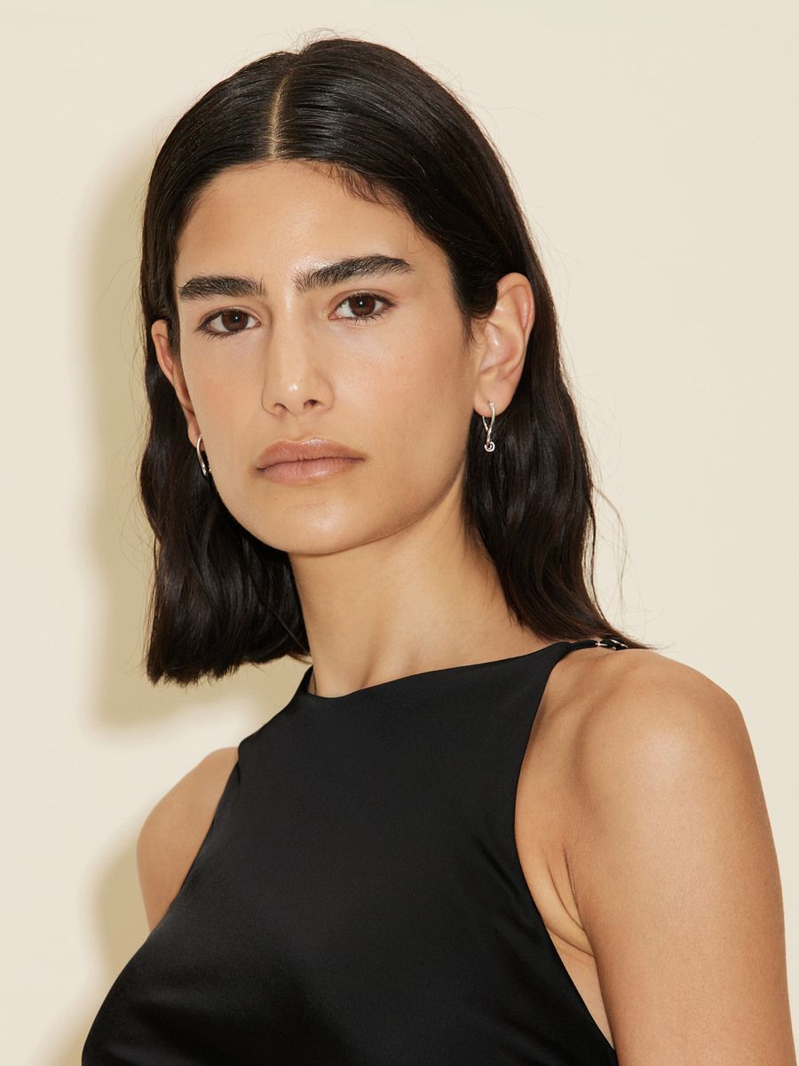 Betti Silver Hoops