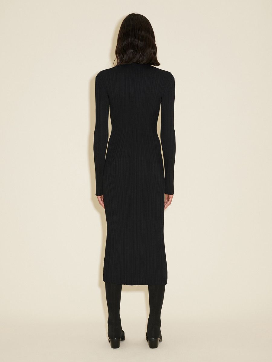 Trestle Asymmetric Knit Dress