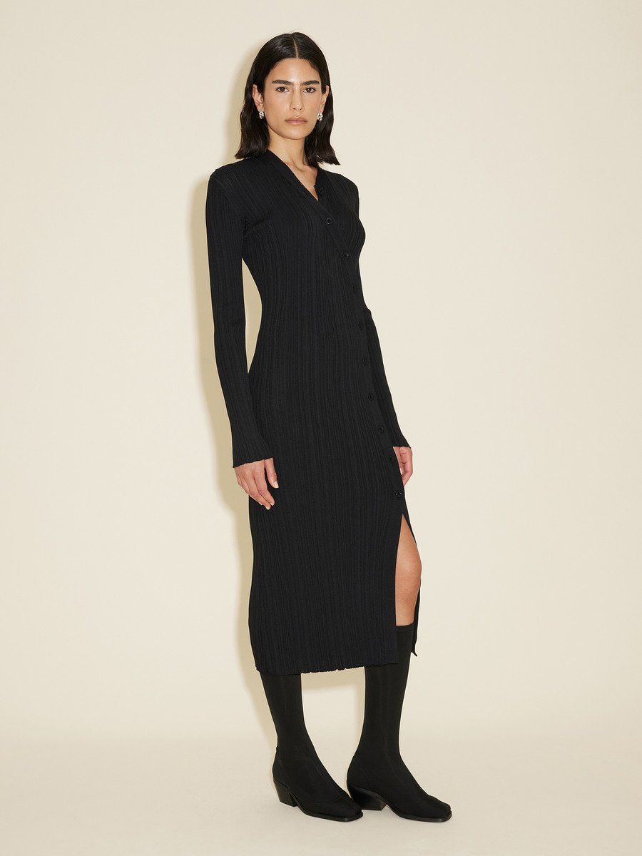 Trestle Asymmetric Knit Dress