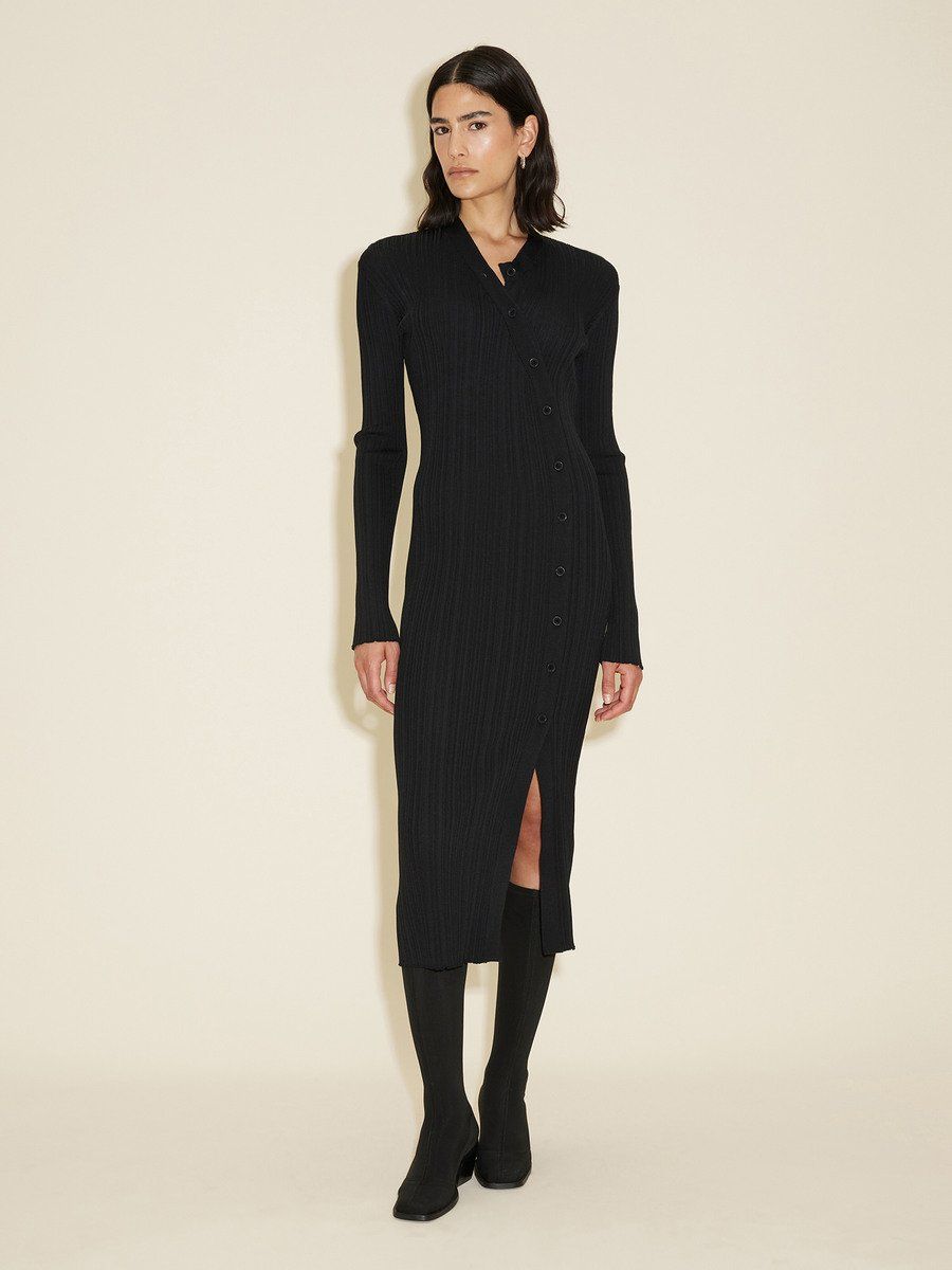 Trestle Asymmetric Knit Dress