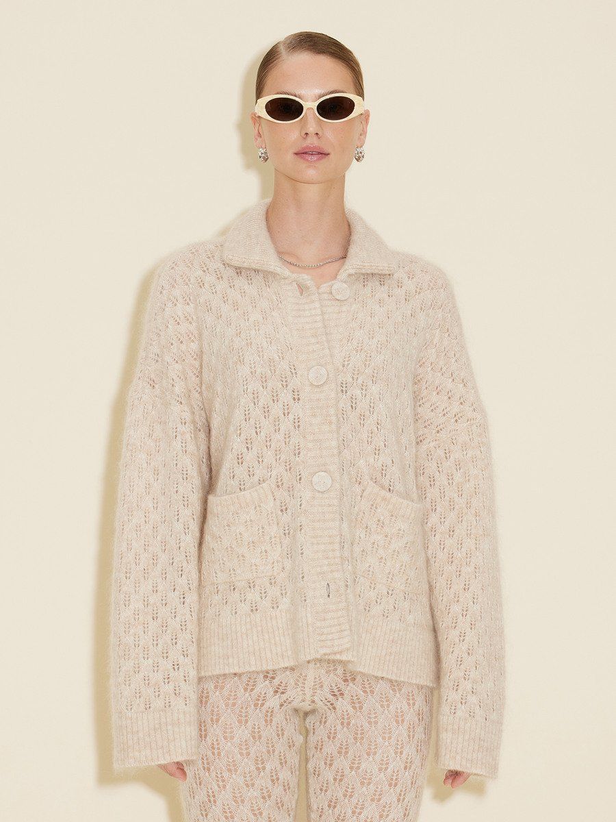 Tired Coral Cardigan