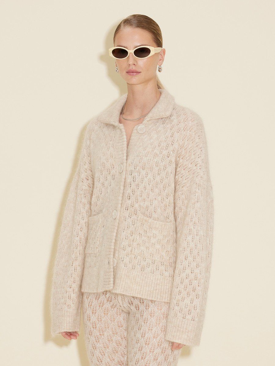 Tired Coral Cardigan