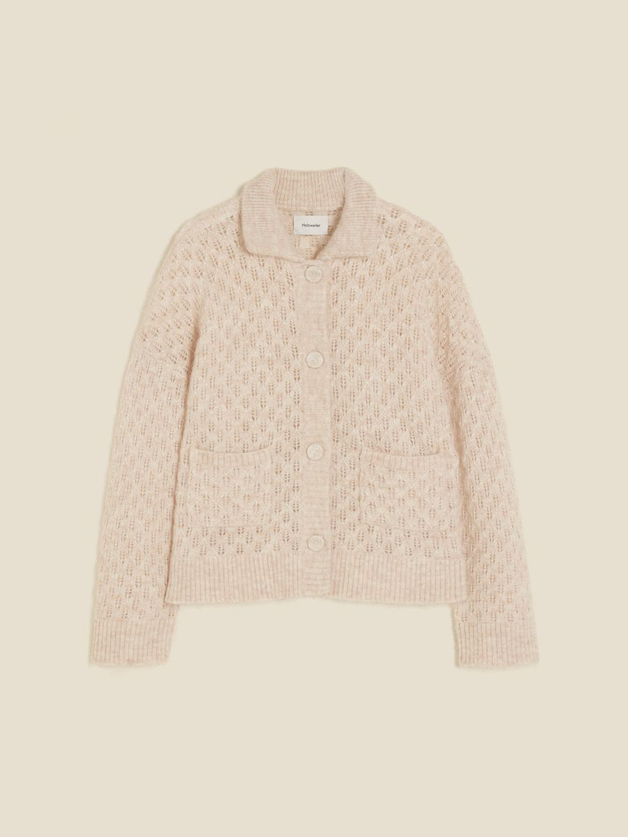 Tired Coral Cardigan