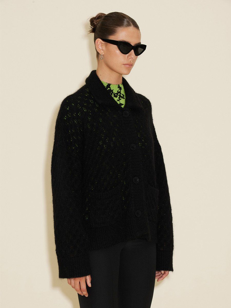 Tired Coral Cardigan