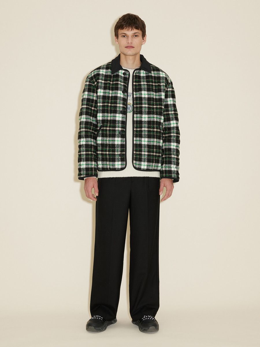 Gomezi Check Combat Jacket
