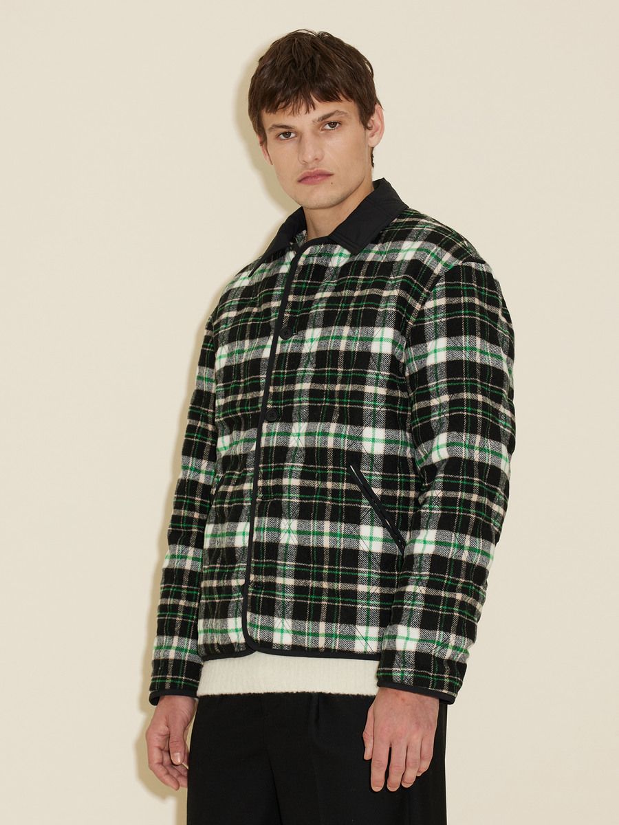 Gomezi Check Combat Jacket