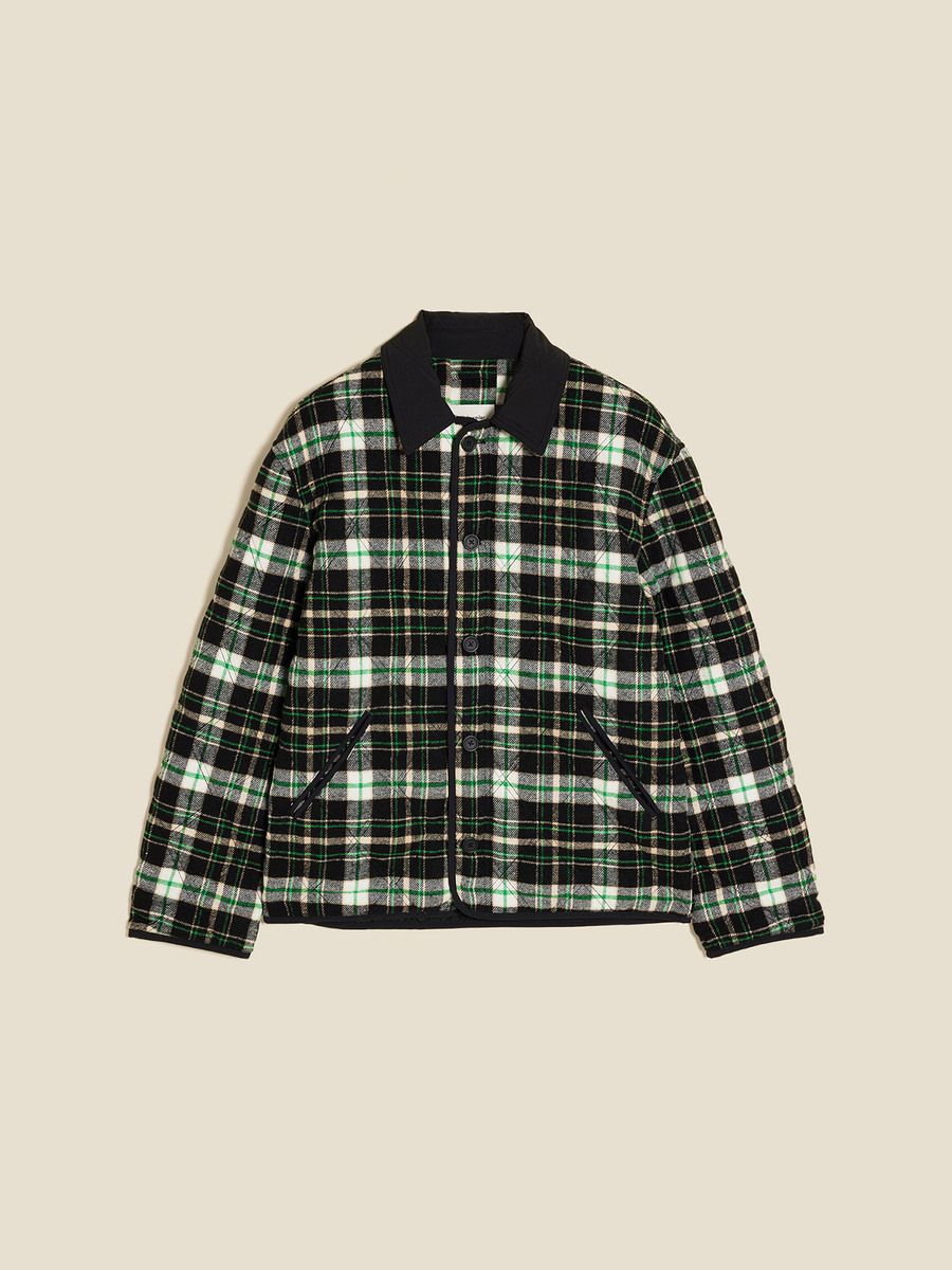 Gomezi Check Combat Jacket
