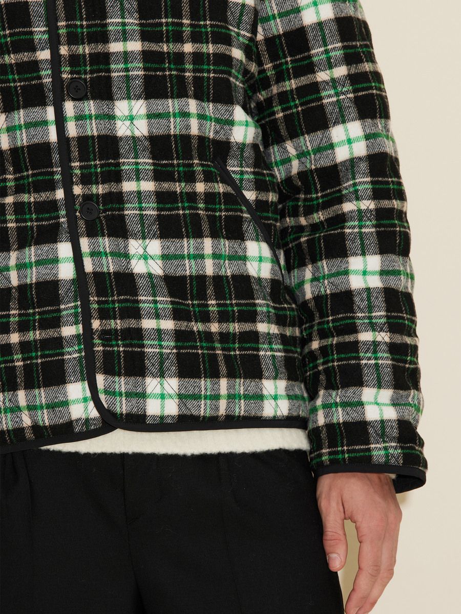 Gomezi Check Combat Jacket