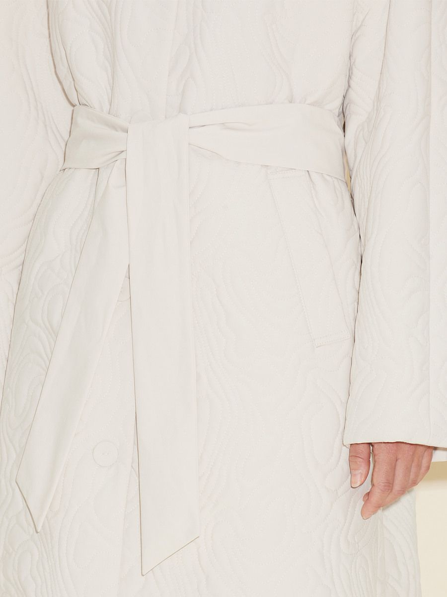 Oyster Padded Coat