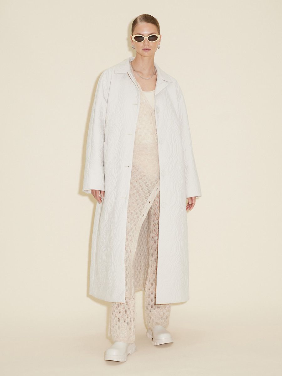 Oyster Padded Coat