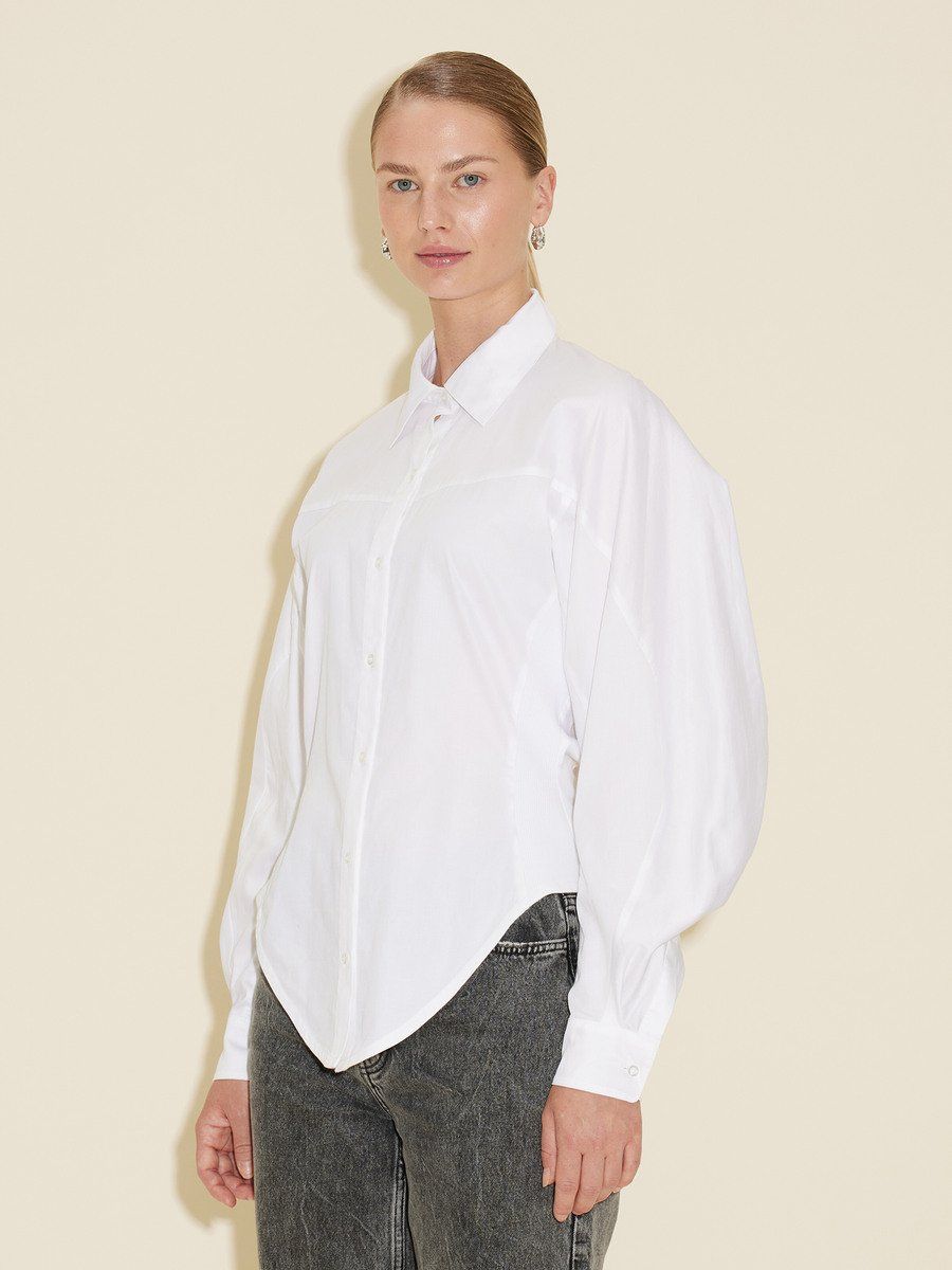 Cyra Ribbed Side Shirt