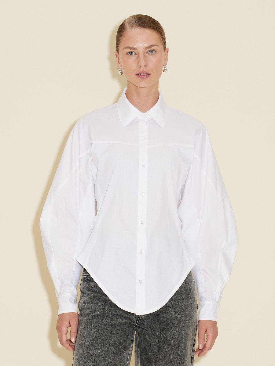 Cyra Ribbed Side Shirt