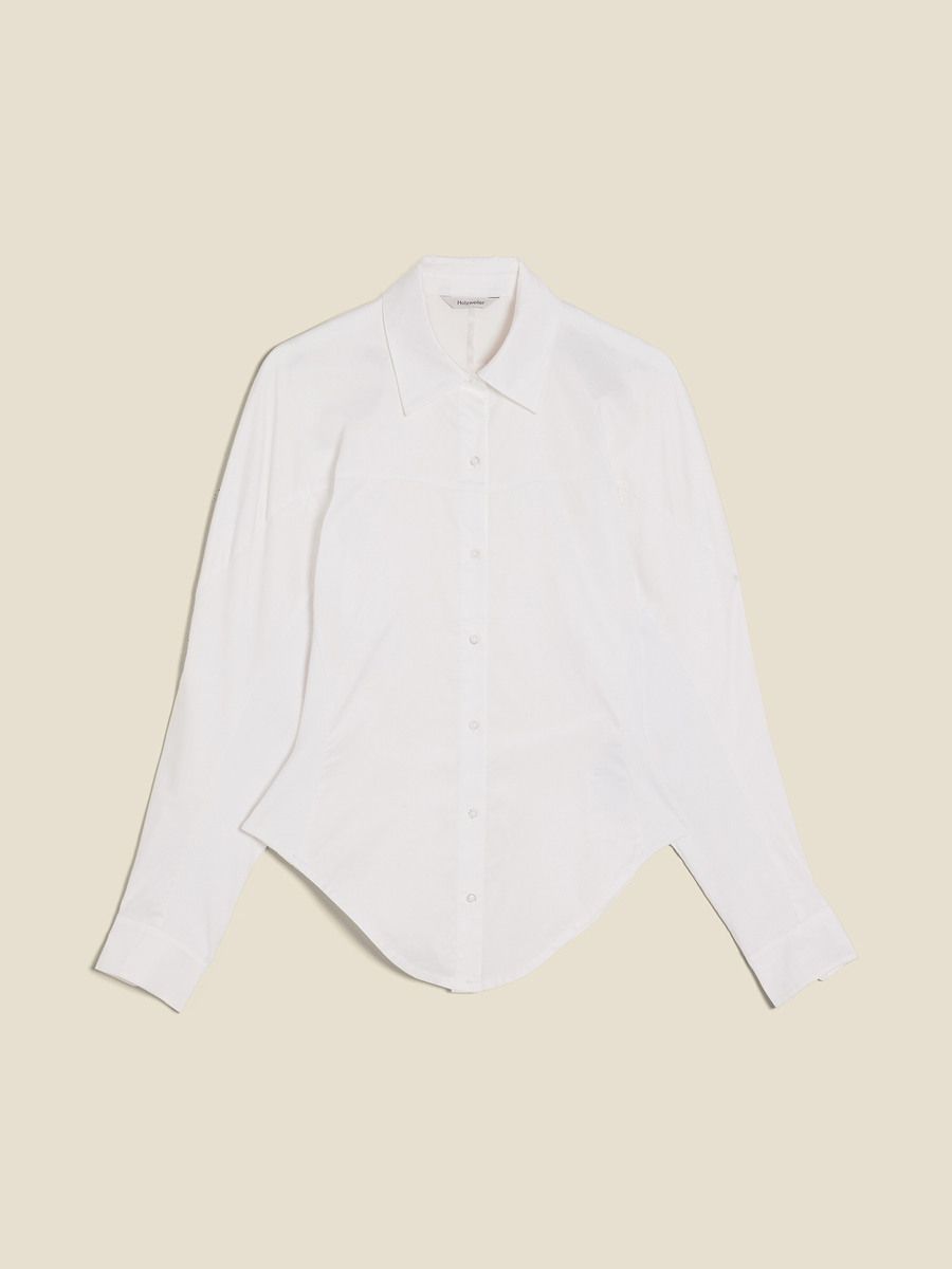 Cyra Ribbed Side Shirt