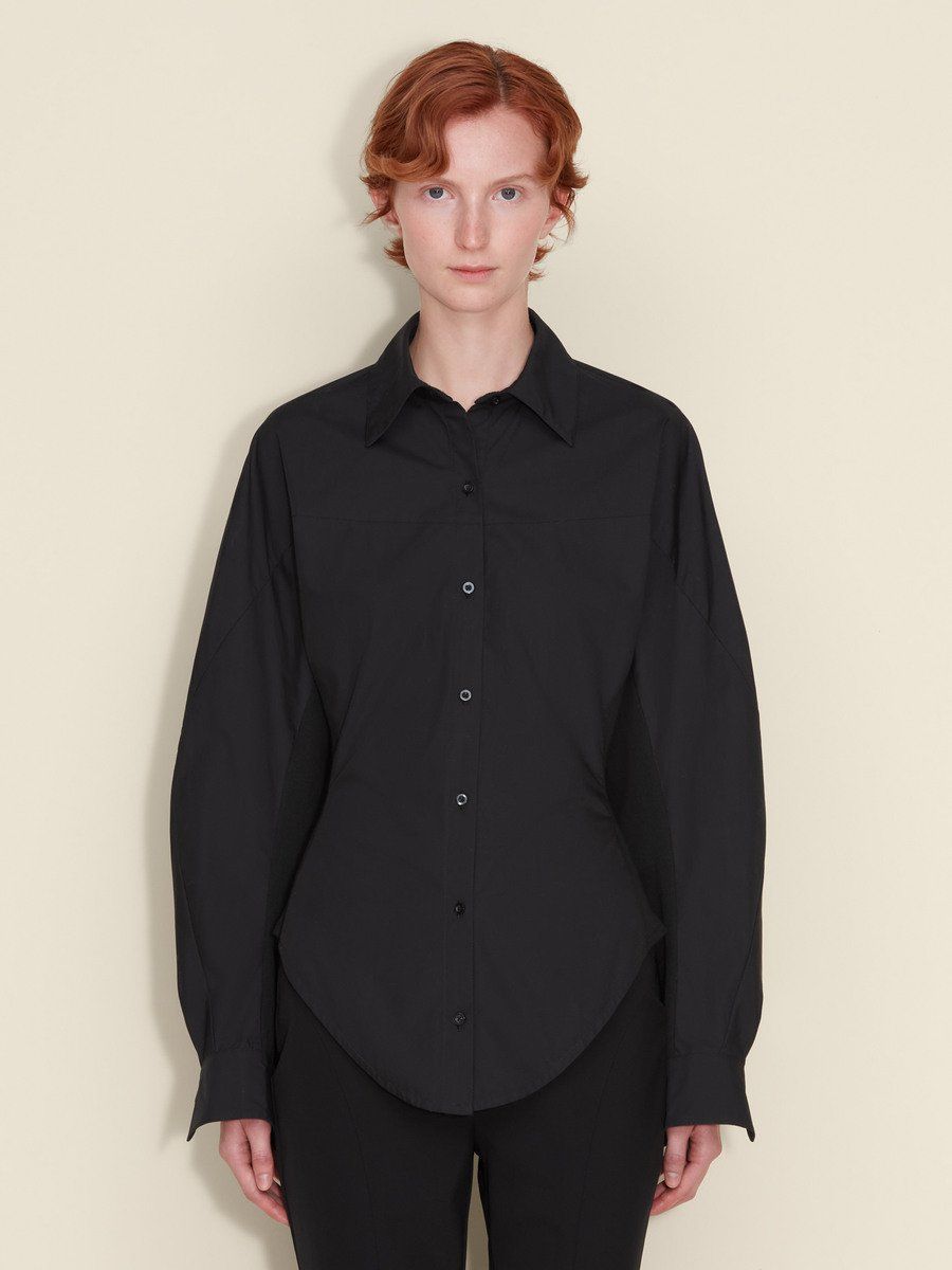 Cyra Ribbed Side Shirt