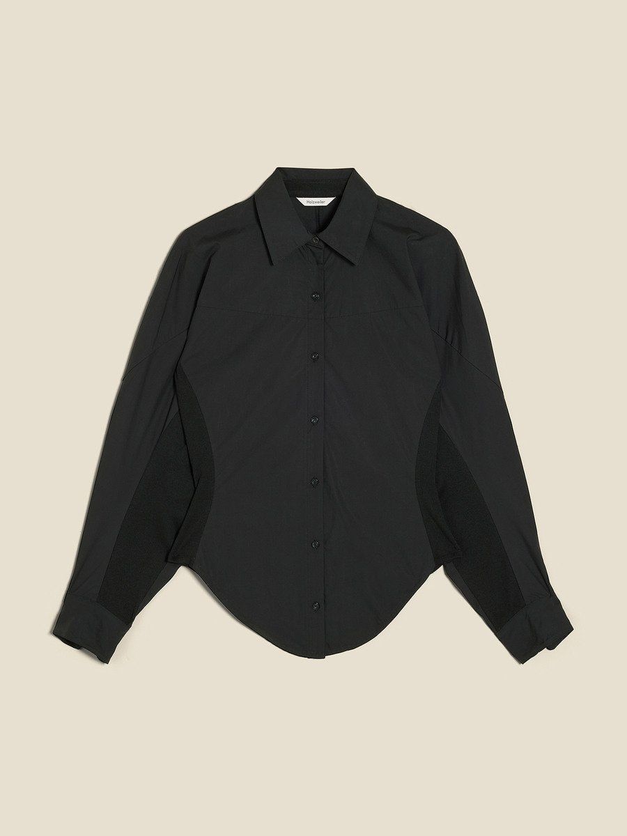 Cyra Ribbed Side Shirt