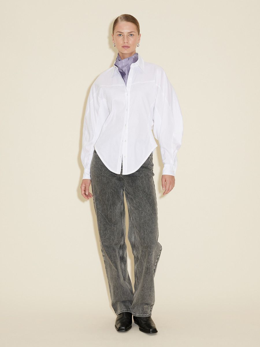 Cyra Ribbed Side Shirt