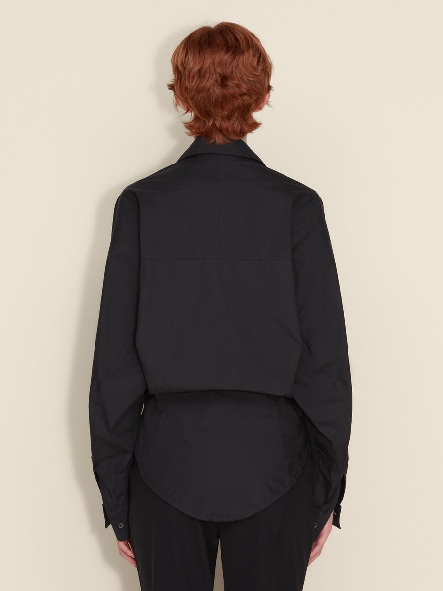 Cyra Ribbed Side Shirt