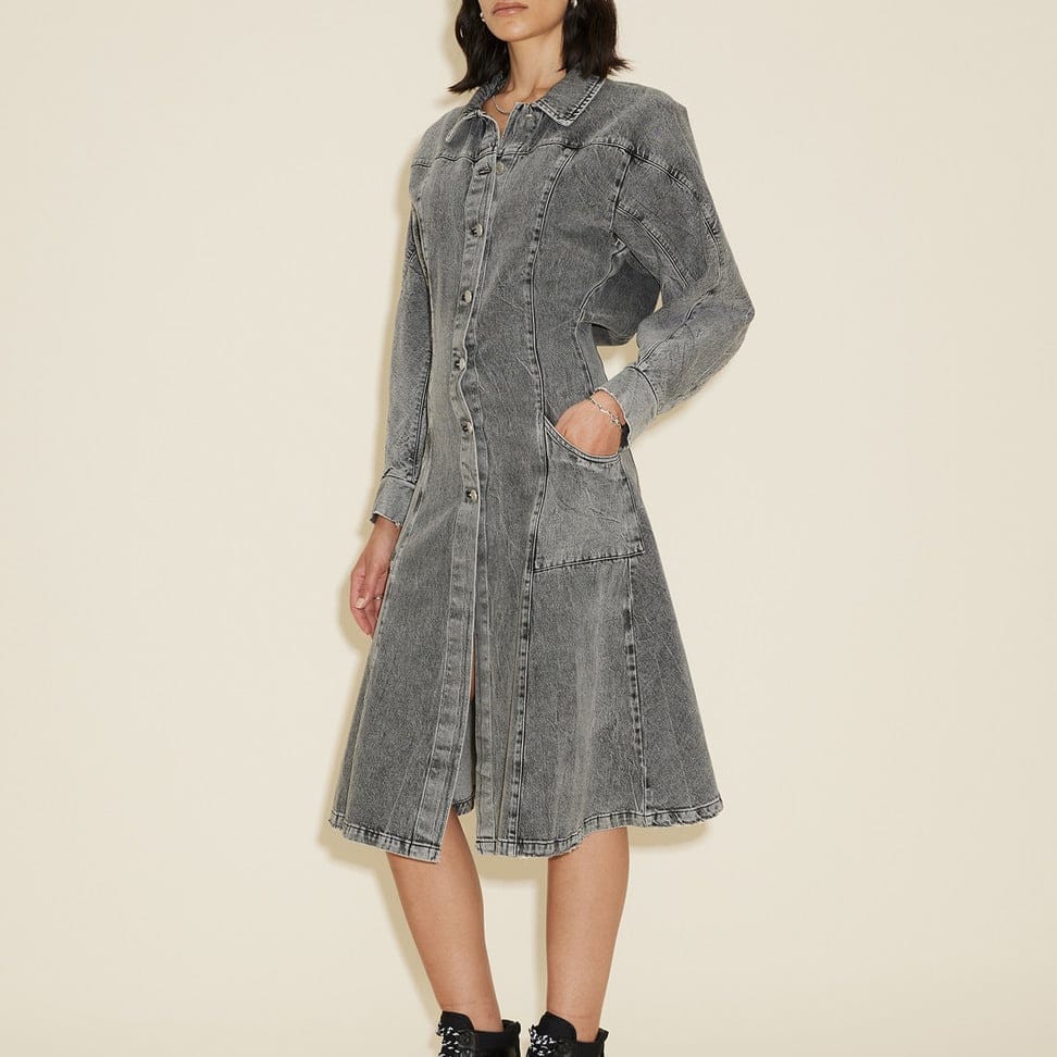 Sousha Denim Long Coat