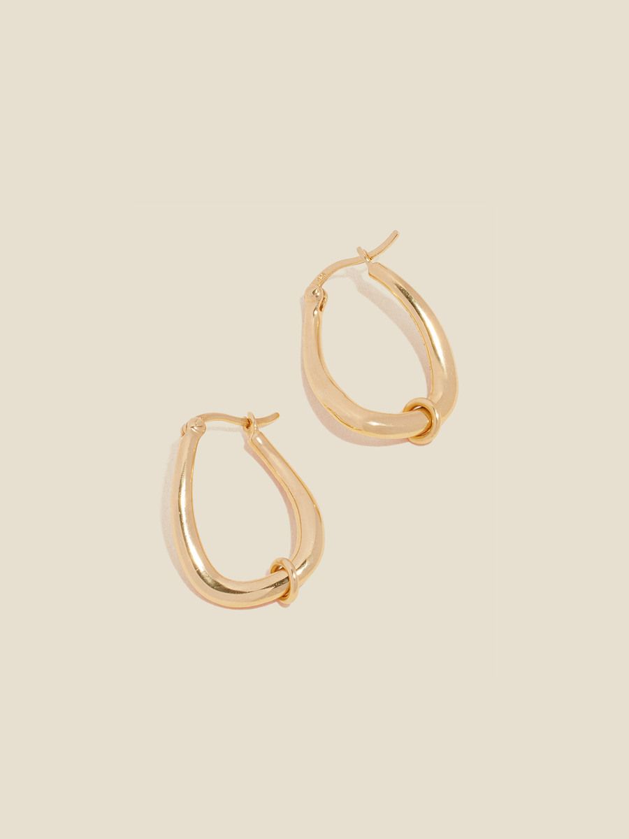 Betti Gold Hoops