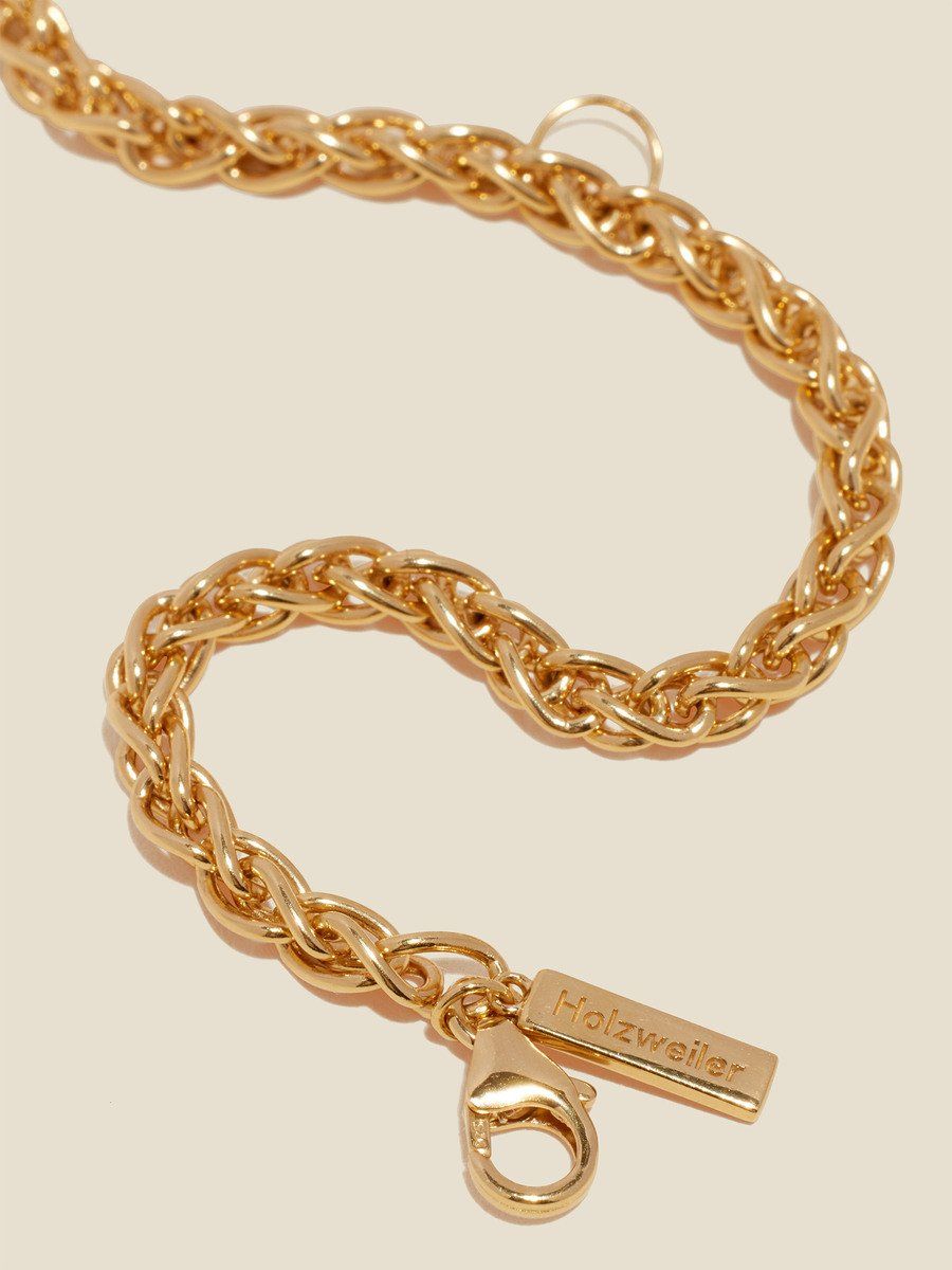 Spike Gold Chain Bracelet