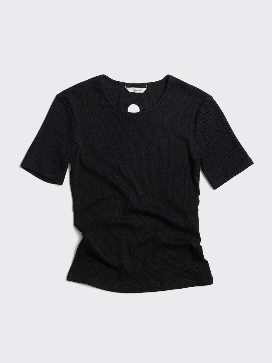 Fitted Rib Tee