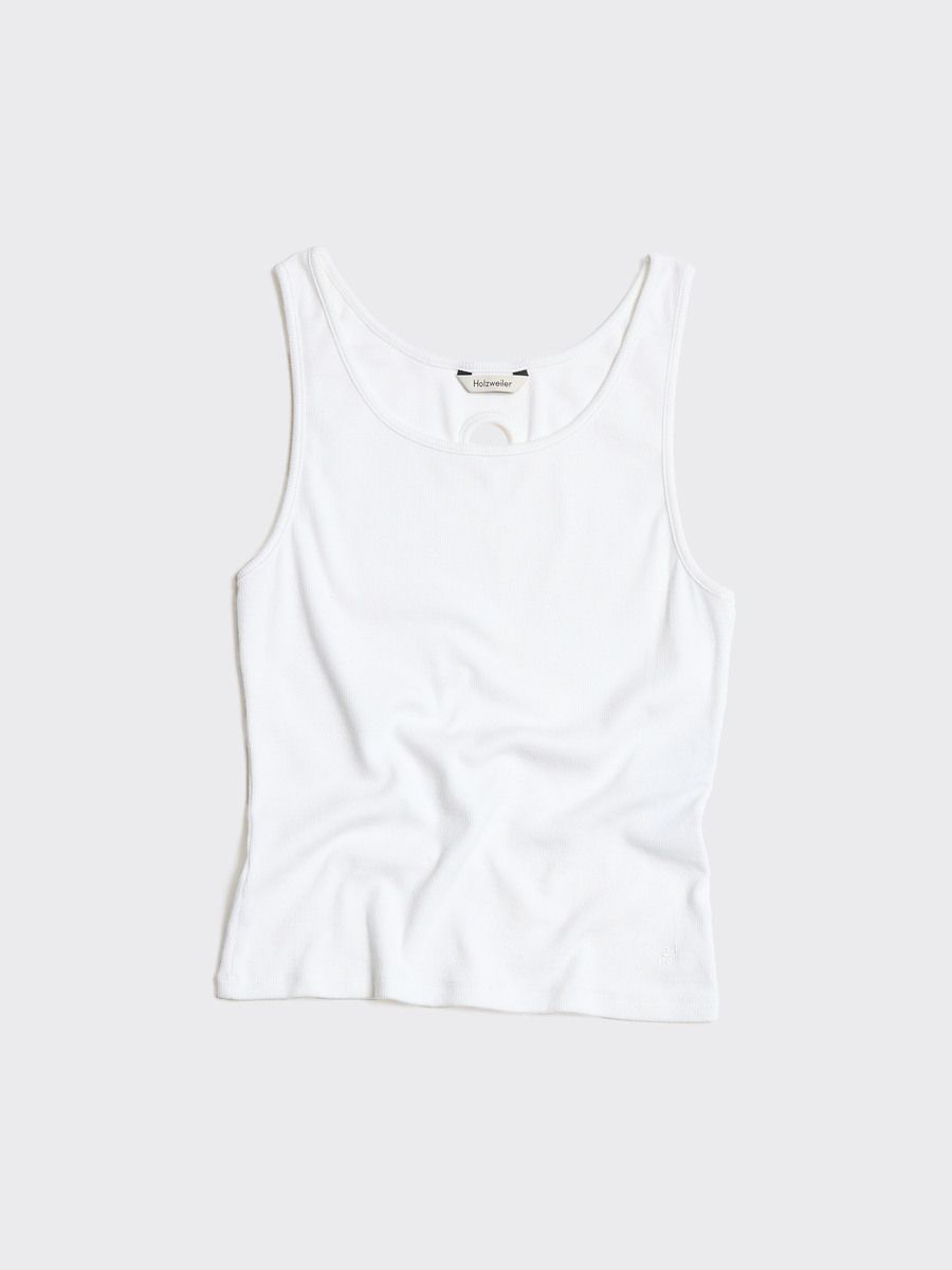 Fitted Rib Singlet
