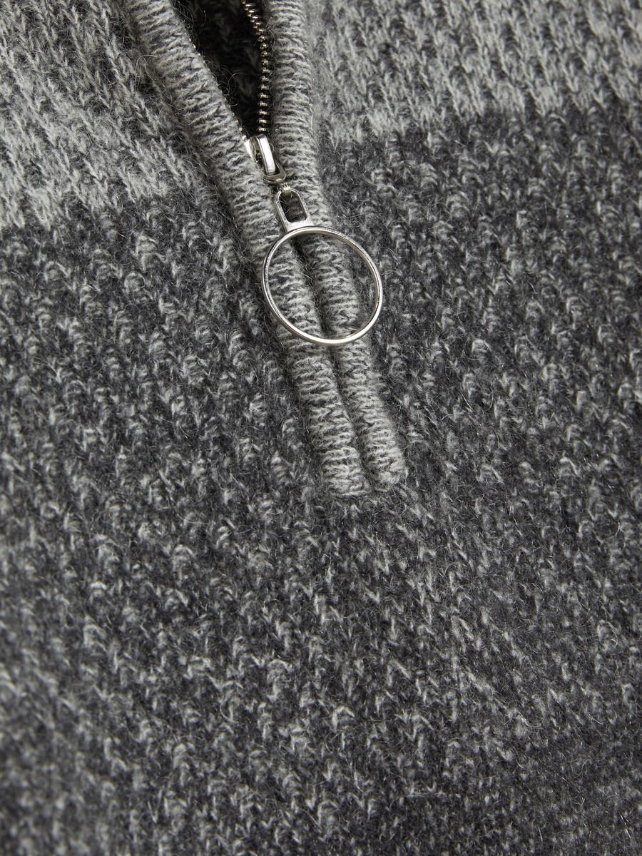 Tine Knit Half Zip