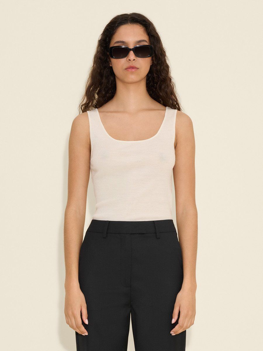 Merino Rib Singlet