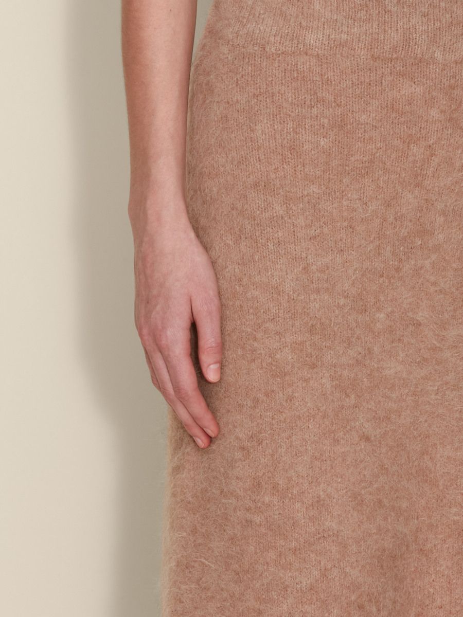 Fure Fluffy Knit Skirt