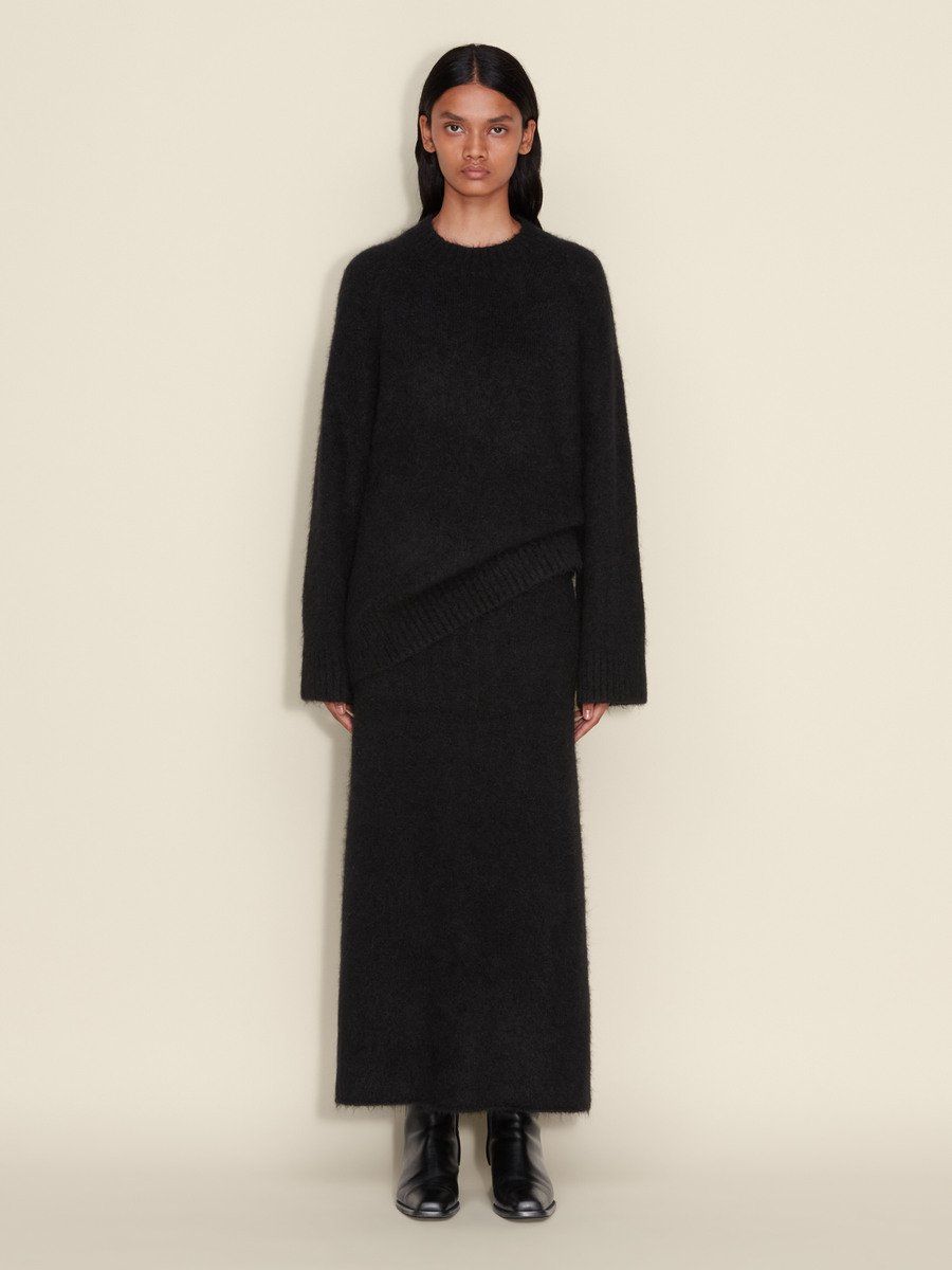 Fure Fluffy Knit Skirt