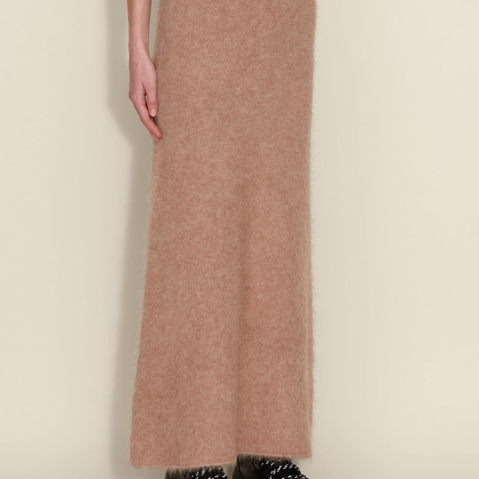 Fure Fluffy Knit Skirt