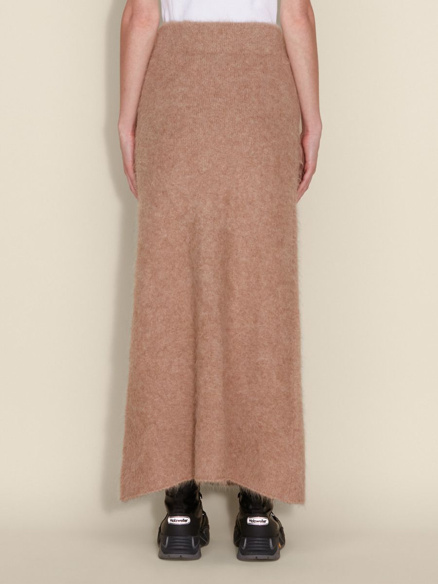 Fure Fluffy Knit Skirt