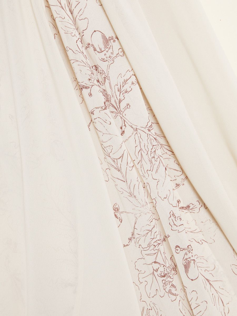 Ditte Chiffon Print Dress